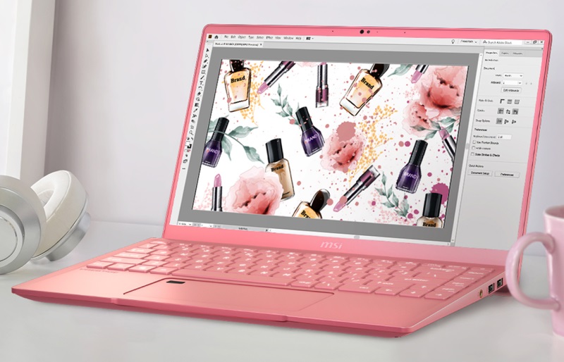 Notebook MSI Prestige 14 Pink
