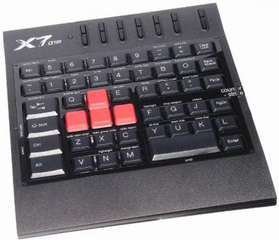 X7 Herná klávesnica G100 EN