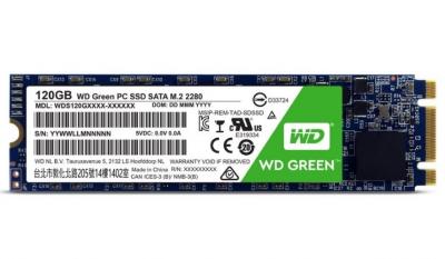 Western Digital SSD M.2 120GB Green series 2280 Sata