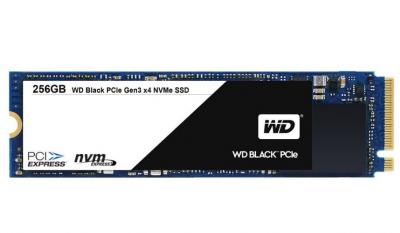 Western Digital SSD M.2 256GB Black series 2280 PCIe Gen3 x4 NVMe