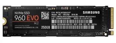 Samsung SSD M.2 250GB 960 EVO NVMe