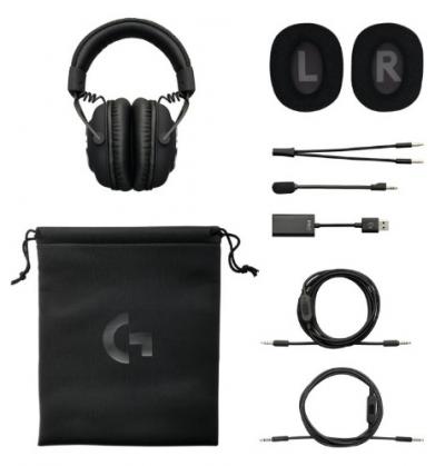 LOGITECH G PRO X Headset čierny