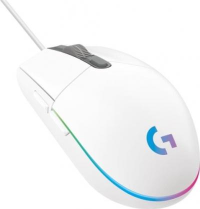 LOGITECH G102 Lightsync herná myš biela