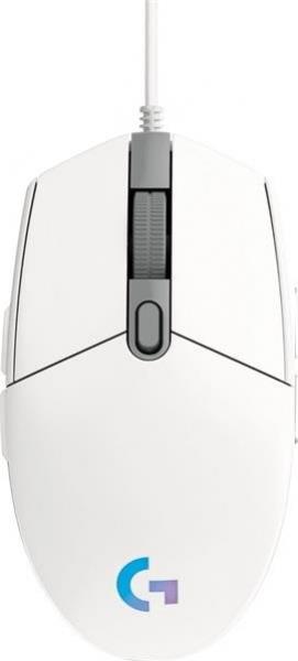 LOGITECH G102 Lightsync herná myš biela