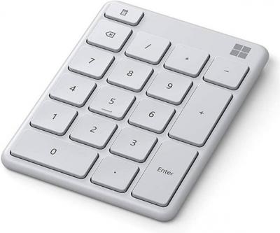 MICROSOFT Numerická bluetooth klávesnica biela