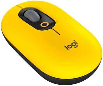 LOGITECH POP bezdrôtová myš žltá