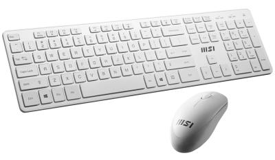 MSI Bezdrôtová klávesnica a myš CZ/SK biela