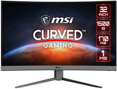 MSI Gaming monitor G32C4 E2 31,5" zakrivený