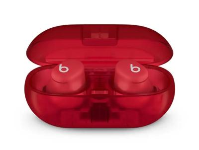 Beats Solo Buds Transparent Red