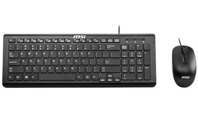 MSI Klávesnica a myš MS-A625 CZ/SK čierna