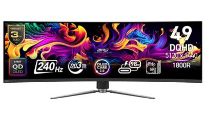 MSI MPG 491CQPX QD-OLED 49" zakrivený