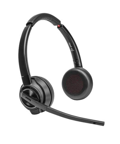 Poly Savi 8420 Office Stereo headset Microsoft Teams