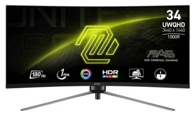 MSI MAG 345CQR 34" zakrivený