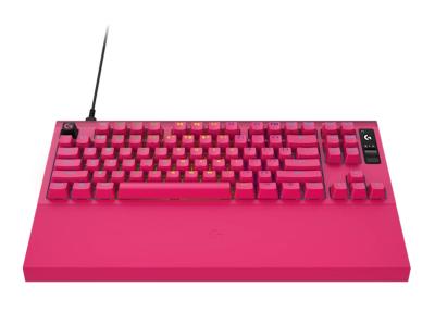 LOGITECH G Pro X2 Rapid herná klávesnica ružové US