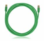SOLARIX Patch kábel CAT5E SFTP PVC 0,5m zelený